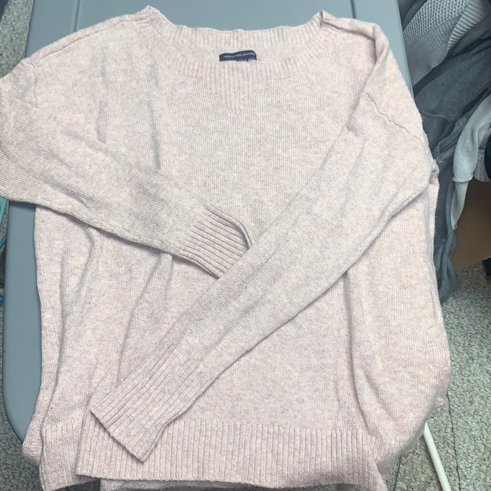 Light pink sweater from American Eagle size small - Picture 1 of 5